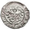 Polska. Władysław Jagiełło 1386-1434. Półgrosz bez daty, typ 2, ok. 1396-1398, Kraków - pod koroną litera N