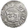 Poland. Ladislaus Jagiello, 1386-1434. Half Grosz no date, type 2, (c. 1396-1398), Krakow Mint - letter N under the crown