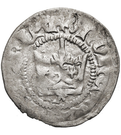 Poland. Ladislaus Jagiello, 1386-1434. Half Grosz no date, type 4, (c. 1403), Krakow Mint - letter A under the crown