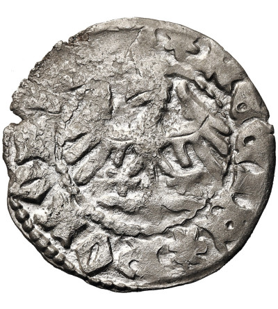 Polska. Władysław Jagiełło 1386-1434. Półgrosz bez daty, ok. 1394-1395, Kraków - pod koroną litera P