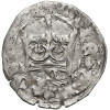 Poland. Ladislaus Jagiello, 1386-1434. Half Grosz no date, type 2, (c. 1396-1398), Krakow Mint - letter N under the crown
