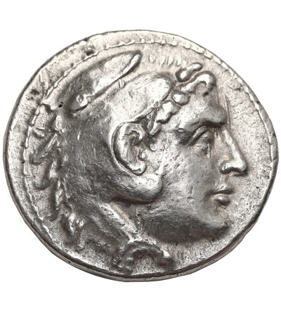 Antyczna Grecja. Macedonia / Fenicja. Aleksander III Wielki, 336-323 r. p.n.e. AR Tetradrachma, pośmiertna datowana CY 65 (195/4 r. p.n.e.), mennica Arados