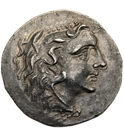 Antyczna Grecja. Macedonia. Aleksander III Wielki, 336-323 r. p.n.e. AR Tetradrachma, pośmiertna ok. 80-72/1 r. p.n.e., mennica Odessos