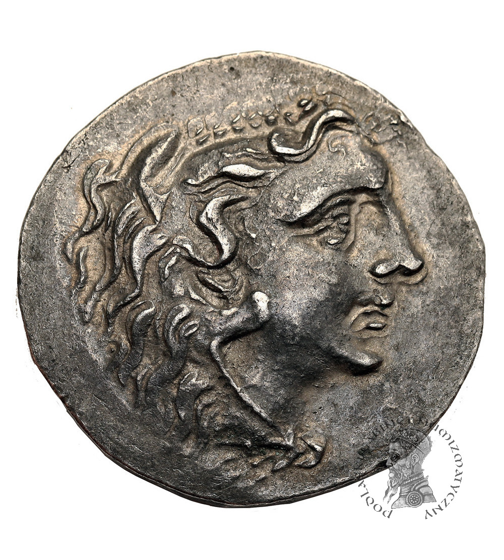 Antyczna Grecja. Macedonia. Aleksander III Wielki, 336-323 r. p.n.e. AR Tetradrachma, pośmiertna ok. 80-72/1 r. p.n.e., mennica Odessos