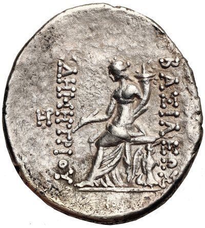 Królestwo Seleucydów. Demetrios I Soter, 162-150 r. p.n.e. AR Tetradrachma, ok. 162-155/4 r. p.n.e., mennica Antiochia