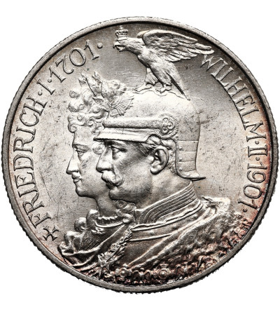 Germany, Prussia. Wilhelm II (1888-19180. 2 Mark 1901 A, 200th Anniversary Kingdom of Prussia