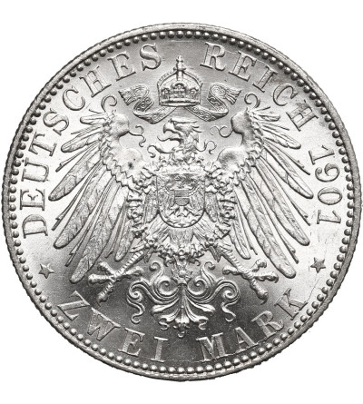 Germany, Prussia. Wilhelm II (1888-19180. 2 Mark 1901 A, 200th Anniversary Kingdom of Prussia