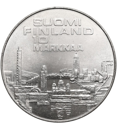 Finland. 10 Markkaa 1971 S-H, 10th European Athletics Championships