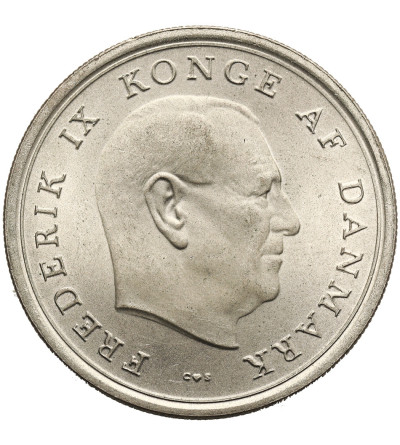 Dania, Fryderyk IX (1947–1972). 10 koron 1967 C-S, Ślub księżniczki Małgorzaty i Henrika