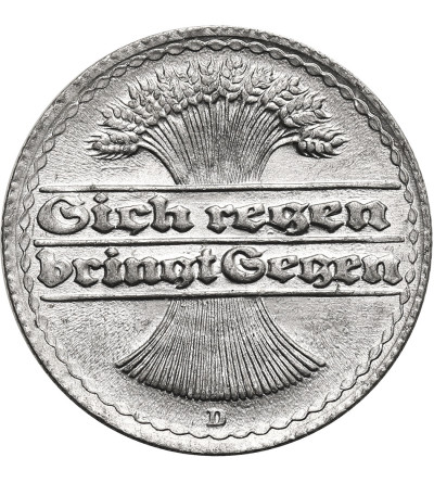Germany, Weimar Republic (1918 - 1933). 50 Pfennigs 1922 D, Munich