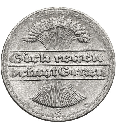 Niemcy, Republika Weimarska (1918 - 1933). 50 fenigów 1921 E, Muldenhütten