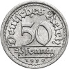 Niemcy, Republika Weimarska (1918 - 1933). 50 fenigów 1920 F, Stuttgart