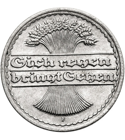 Germany, Weimar Republic (1918 - 1933). 50 Pfennigs 1920 F, State Mint of Stuttgart