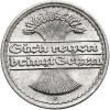 Niemcy, Republika Weimarska (1918 - 1933). 50 fenigów 1920 F, Stuttgart