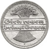 Germany, Weimar Republic (1918 - 1933). 50 Pfennigs 1922 F, State Mint of Stuttgart