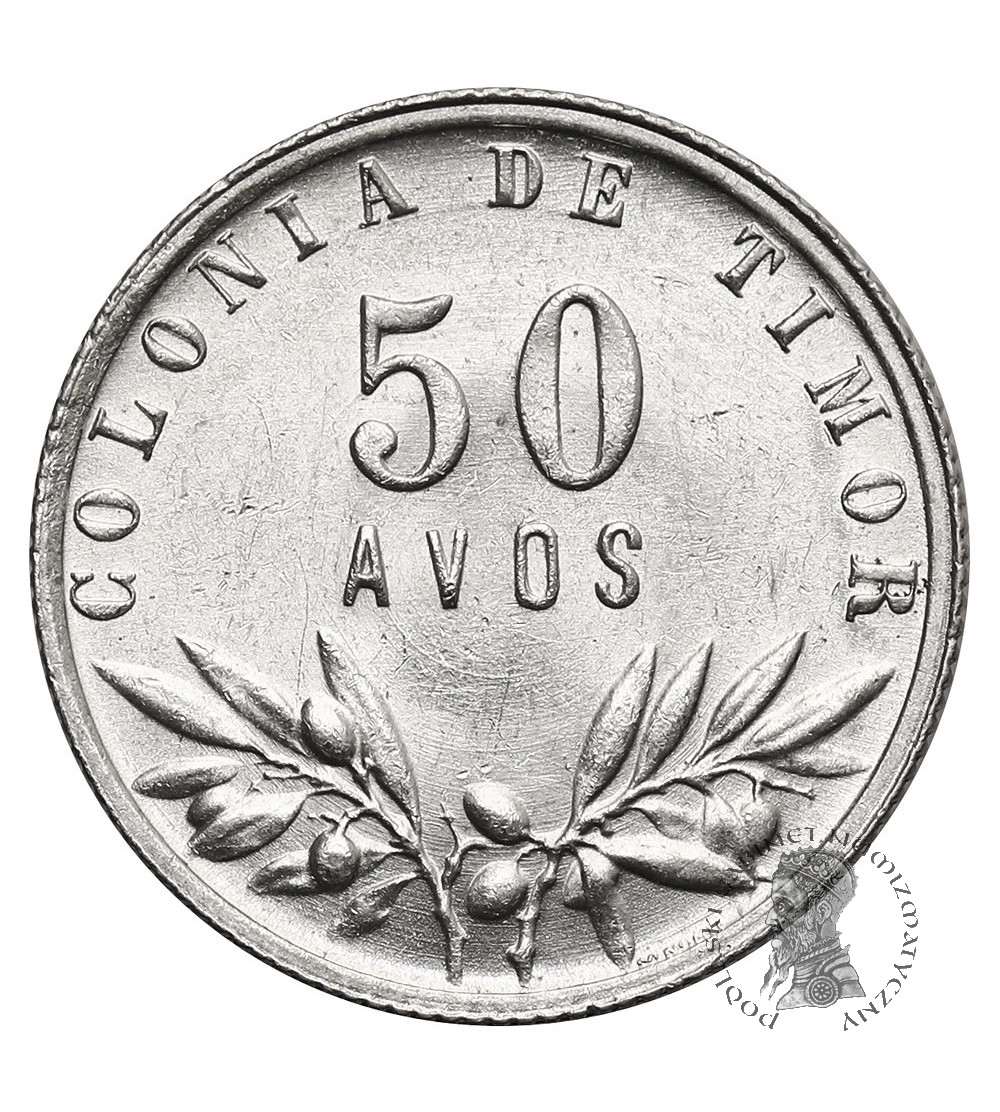 Timor (Kolonia Portugalska). 50 Avos 1951