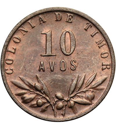 Timor (Kolonia Portugalska). 10 Avos 1948