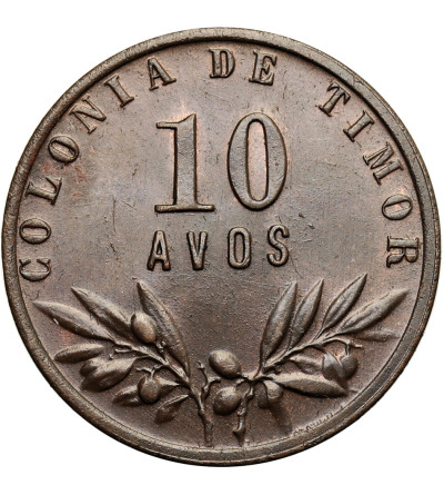 Timor (Portuguese Colony). 10 Avos 1948