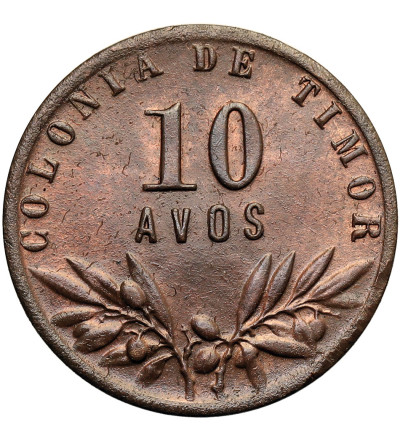 Timor (Portuguese Colony). 10 Avos 1951
