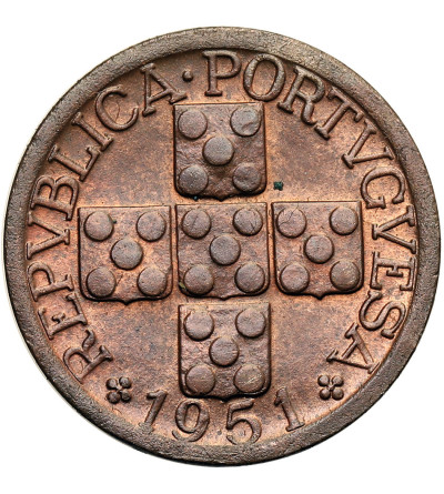 Timor (Portuguese Colony). 10 Avos 1951