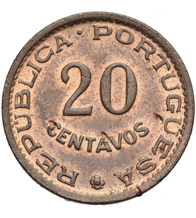 Timor, Portuguese Overseas Province (1951–1974). 20 Centavos 1970