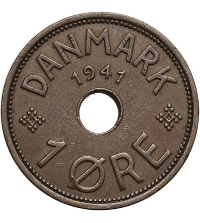 Faroe Islands, Danish administration, Christian X (1912-1947). 1 Ore (Øre) 1941