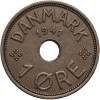 Wyspy Owcze, duńska administracja, Christian X (1912-1947). 1 Ore (Øre) 1941