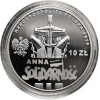 Poland. 10 Zlotys 2019, 90th anniversary of the birth of Anna Walentynowicz - Proof