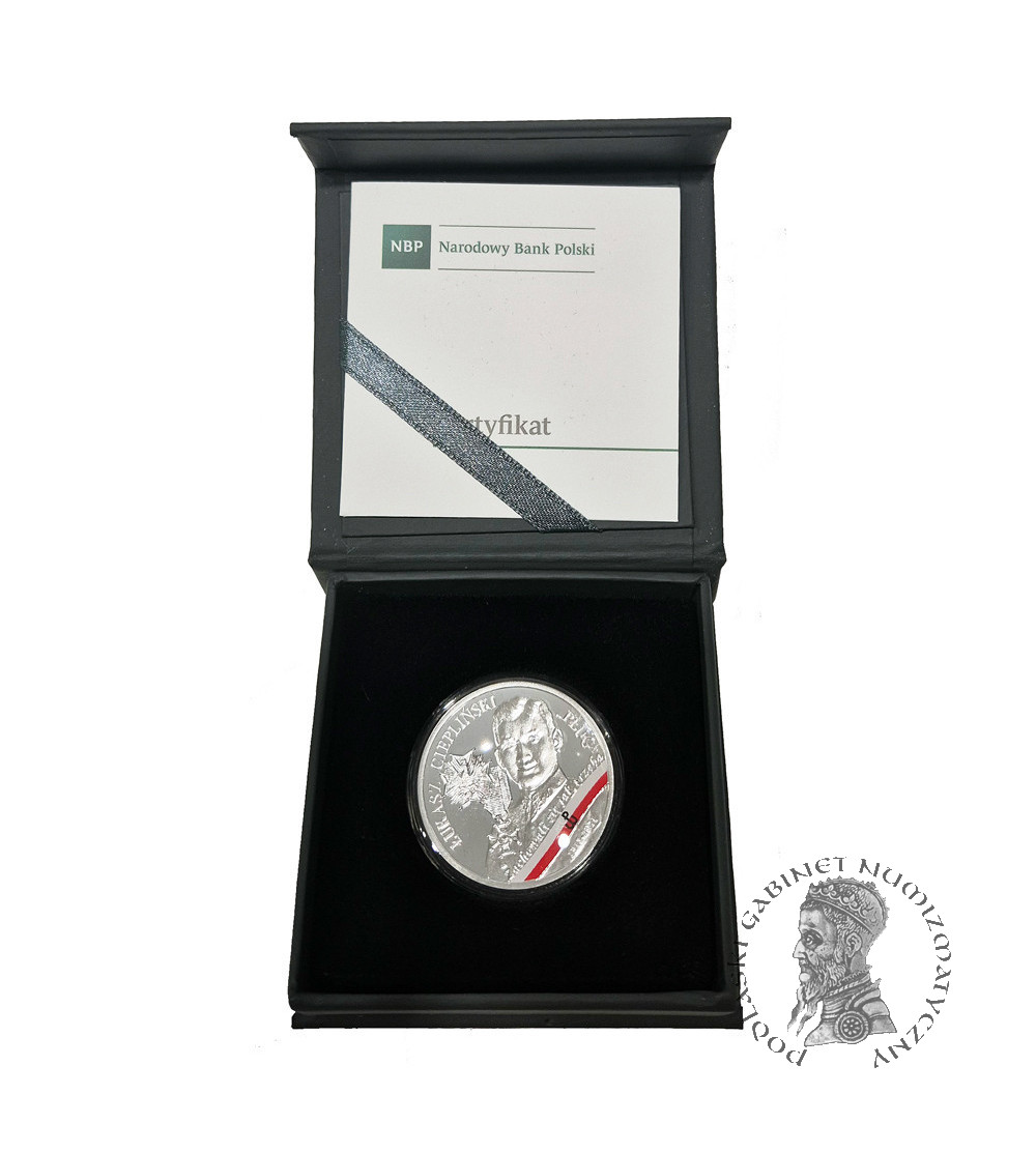 Poland. 10 Zlotys 2019, Łukasz Ciepliński ,,Pług", series: “The Enduring Soldiers Accursed by the Communists”  - Proof
