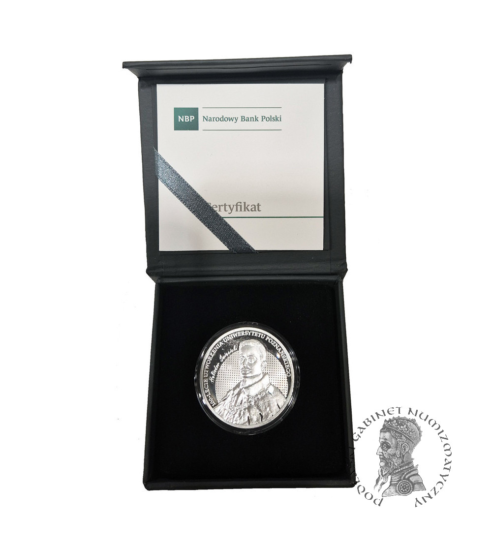 Polska. 10 złotych 2019, 100-lecie utworzenia Uniwersytetu Poznańskiego - Proof