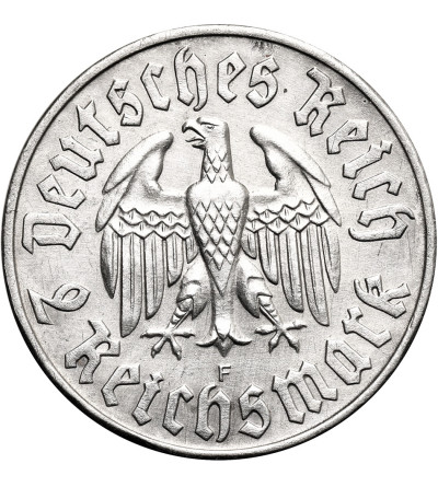 Niemcy, III Rzesza. 2 marki 1933 F, Martin Luther