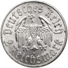 Niemcy, III Rzesza. 2 marki 1933 F, Martin Luther