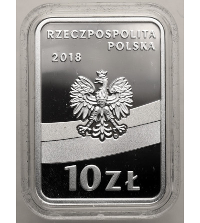 Poland. 10 Zlotys 2018, Centennial of Poland’s Regaining of Independence - Ignacy Jan Paderewski - Proof