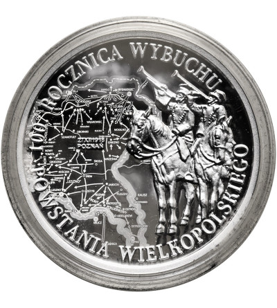 Poland. 10 Zlotys 2018, 100th anniversary of the outbreak of the Greater Poland Uprising - Proof