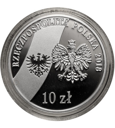 Poland. 10 Zlotys 2018, 100th anniversary of the outbreak of the Greater Poland Uprising - Proof