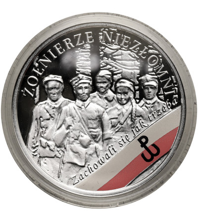 Poland. 10 Zlotys 2017, The Enduring Soldiers, series: “The Enduring Soldiers Accursed by the Communists”  - Proof