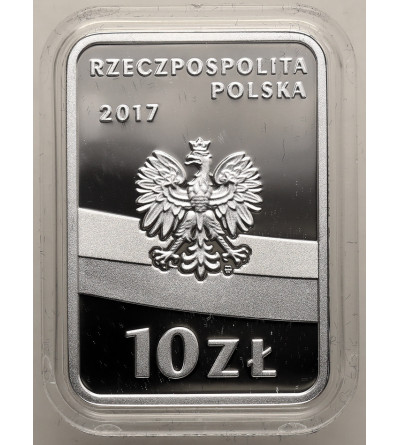 Poland. 10 Zlotys 2017, Centennial of Poland’s Regaining of Independence - Roman Dmowski - Proof