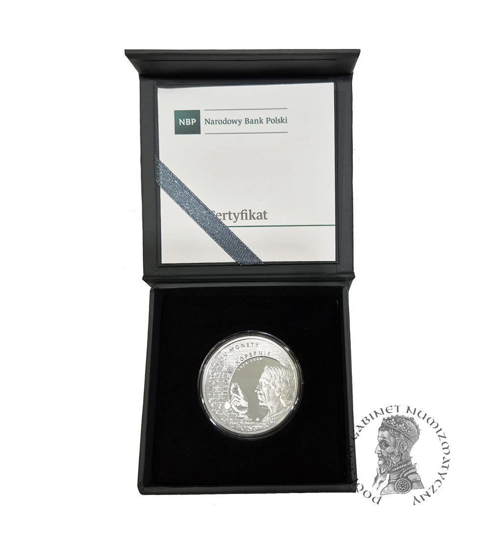 Poland. 10 Zlotys 2017, The Great Polish Economists - Mikołaj Kopernik - Proof