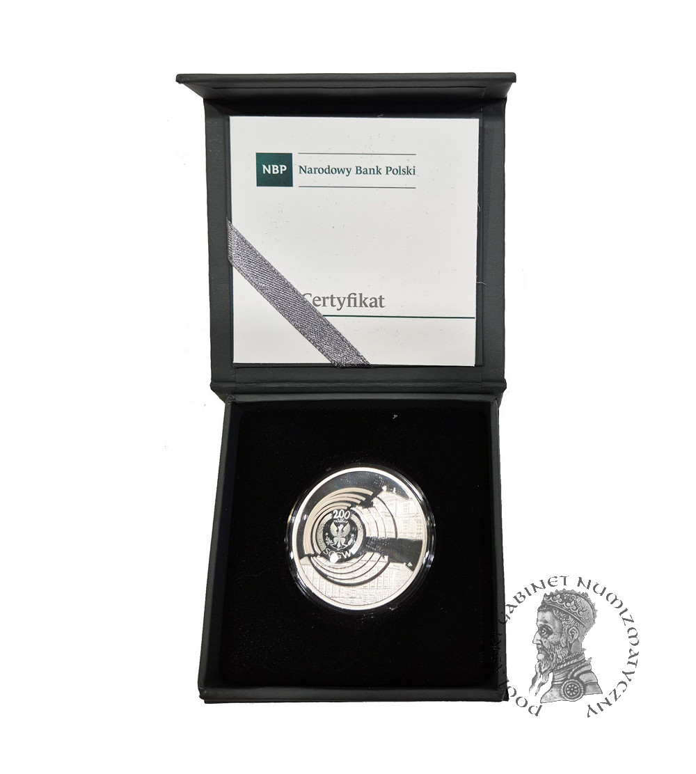 Polska. 10 złotych 2016, Dwusetna rocznica powstania Szkoły Głównej Gospodarstwa Wiejskiego w Warszawie - SGGW - Proof