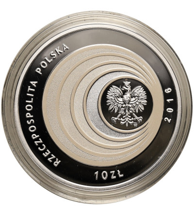 Poland. 10 Zlotys 2016, Bicentenary of the Warsaw University of Life Sciences - SGGW - Proof
