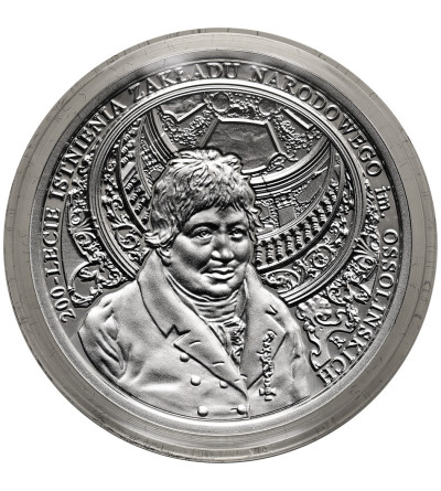 Polska. 10 złotych 2017, 200 - lecie istnienia Zakładu Narodowego im. Ossolińskich - Proof