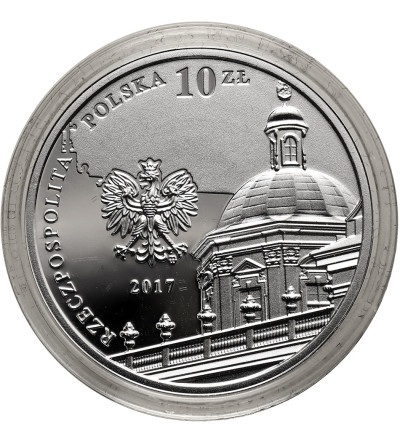 Polska. 10 złotych 2017, 200 - lecie istnienia Zakładu Narodowego im. Ossolińskich - Proof