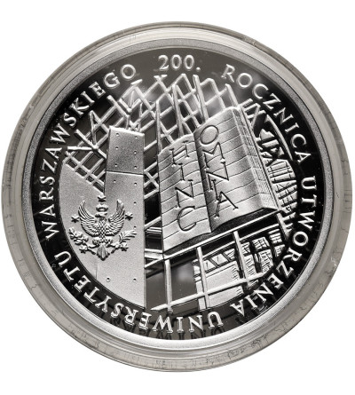 Poland. 10 Zlotys 2016, 200th Anniversary of the Establishment of the University of Warsaw - Proof