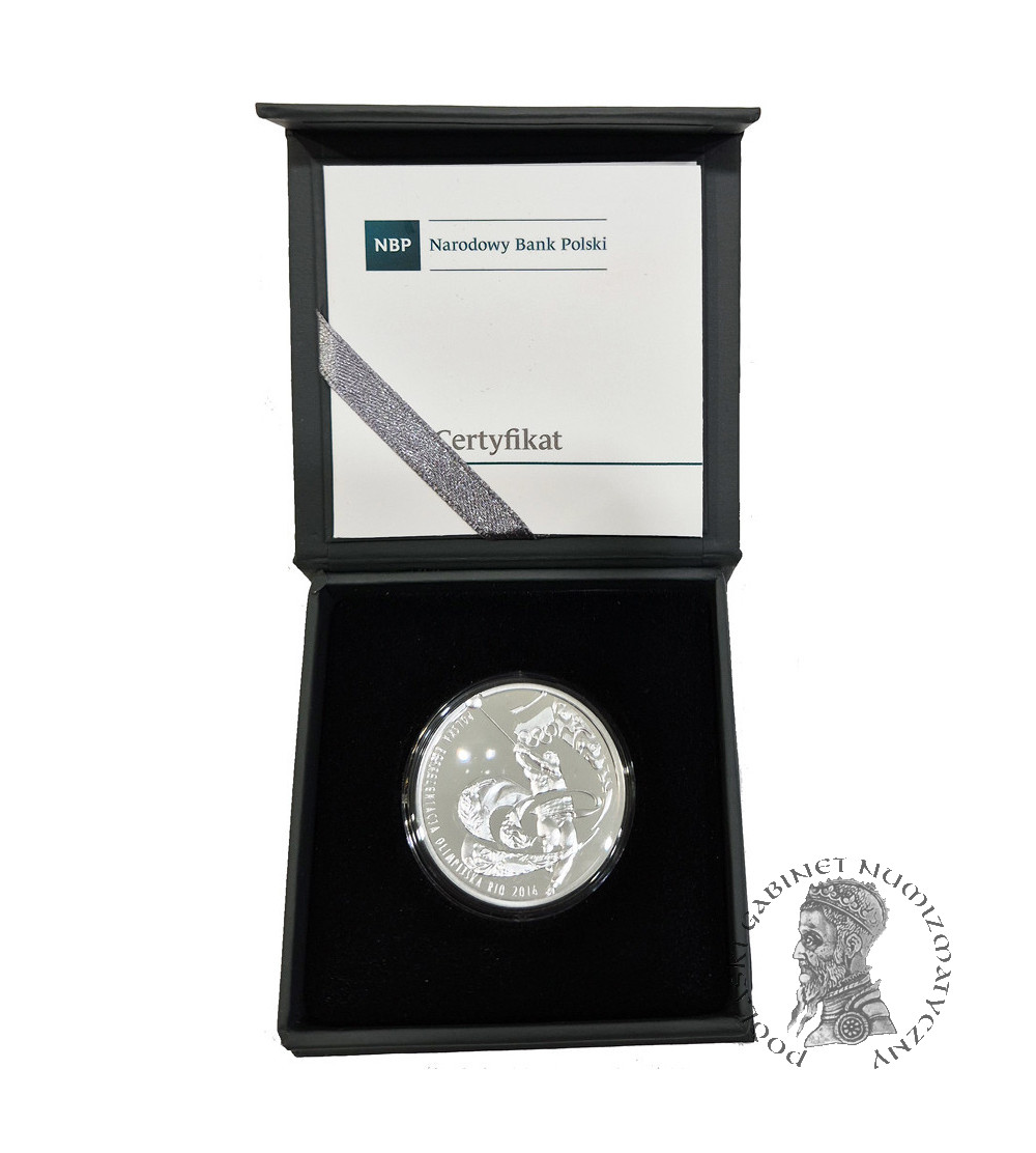 Poland. 10 Zlotys 2016, Polish Olympic Team - Rio de Janeiro 2016 - Proof