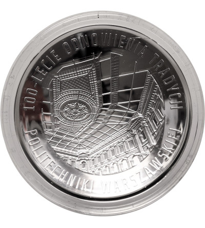 Polska. 10 złotych 2015, 100. rocznica powstania Politechniki Warszawskiej - Proof