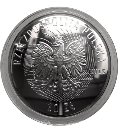 Poland. 10 Zlotys 2015, 100th Anniversary of the Founding of the Warsaw University of Technology - Proof
