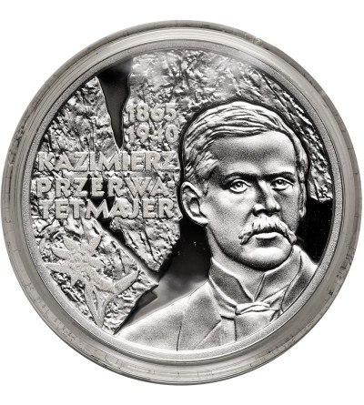 Poland. 10 Zlotys 2015, Kazimierz Przerwa-Tetmajer, 150th anniversary of his birth - Proof