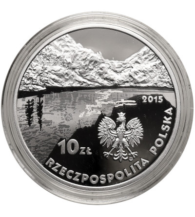 Polska. 10 złotych 2015, Kazimierz Przerwa - Tetmajer, 150. rocznica urodzin - Proof
