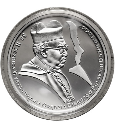 Poland. 10 Zlotys 2015, 50th anniversary of the Statement - Letter of Reconciliation from Polish bishops addressed to German bishops - Proof