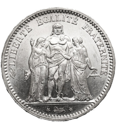 Francja, Trzecia Republika 1871-1940. 5 franków 1873 A, Paryż, Herkules